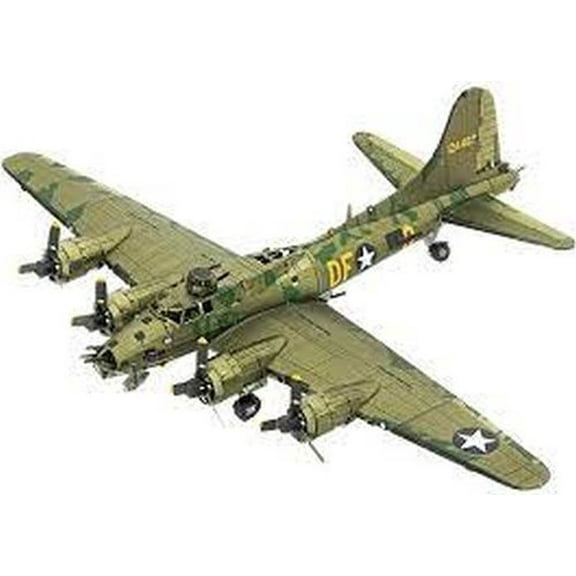 Metal Earth B-17 Flying Fortress Color 3D Laser Cut Model   Tweezers 00092