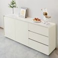 thumbnail image 1 of Kitchen Free Shipping Home Vanity Sideboard French Nordic Shelf Luxury Corner Cabinet Shelves Modern Cajonera Bedroom Furniture My Lux Decor Round, 1 of 14