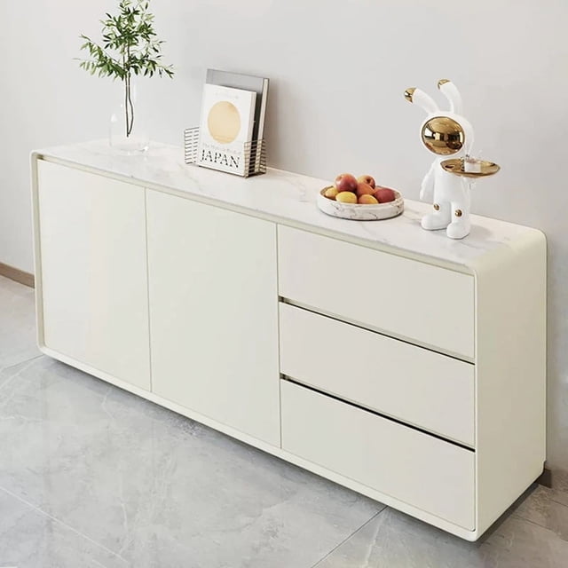 Kitchen Free Shipping Home Vanity Sideboard French Nordic Shelf Luxury Corner Cabinet Shelves Modern Cajonera Bedroom Furniture My Lux Decor Round
