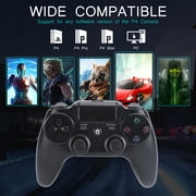Wireless Controller Compatible with P4/P4 Slim/P4 Pro/Windows PC, Black