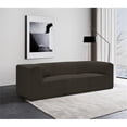 thumbnail image 2 of Meridian Furniture Ollie Brown Boucle Fabric Modular Sofa, 2 of 12