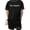 Black, variant on Mens Printed 2 Piece Lounge Set Retro Los Angeles Short Sleeve Top and Adjustable Shorts Casual Outdoor Street Outfit Red XL
