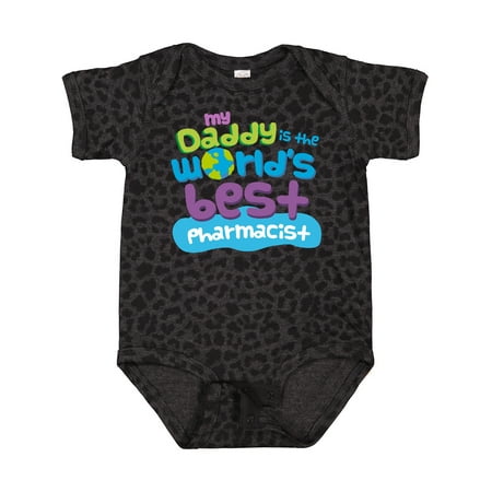 

Inktastic My Daddy is the World’s Best Pharmacist Gift Baby Boy or Baby Girl Bodysuit