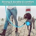 thumbnail image 2 of CNKOO 2-Pack Heavy Duty Dog Leashes with Comfort Grip Handle  Reflective Stitching  Durable Polyester Fiber  Ideal for Medium & Large Dogs  Machine Washable - Training & Running Leashes (, 2 of 7
