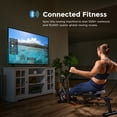 thumbnail image 5 of Sunny Health & Fitness Smart Compact Full Motion Rowing Machine with 400 lb Capacity & Performance Tracking via SunnyFit App, 5 of 8
