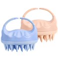 thumbnail image 1 of HEETA Masajeador del cuero cabelludo Crecimiento del cabello con cerdas de silicona suaves para eliminar la caspa y aliviar la picazón Cepillo de champú para el cuidado del cabello y relajar el cuero, 1 of 1