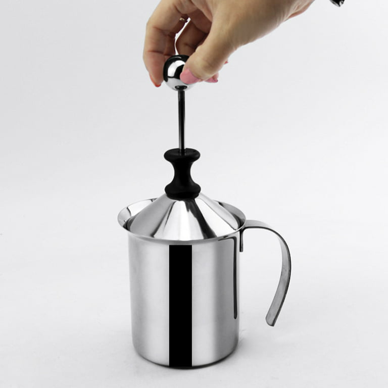 12 oz Coffee w/ Handheld Milk Frother and Pitcher – Happy Monk