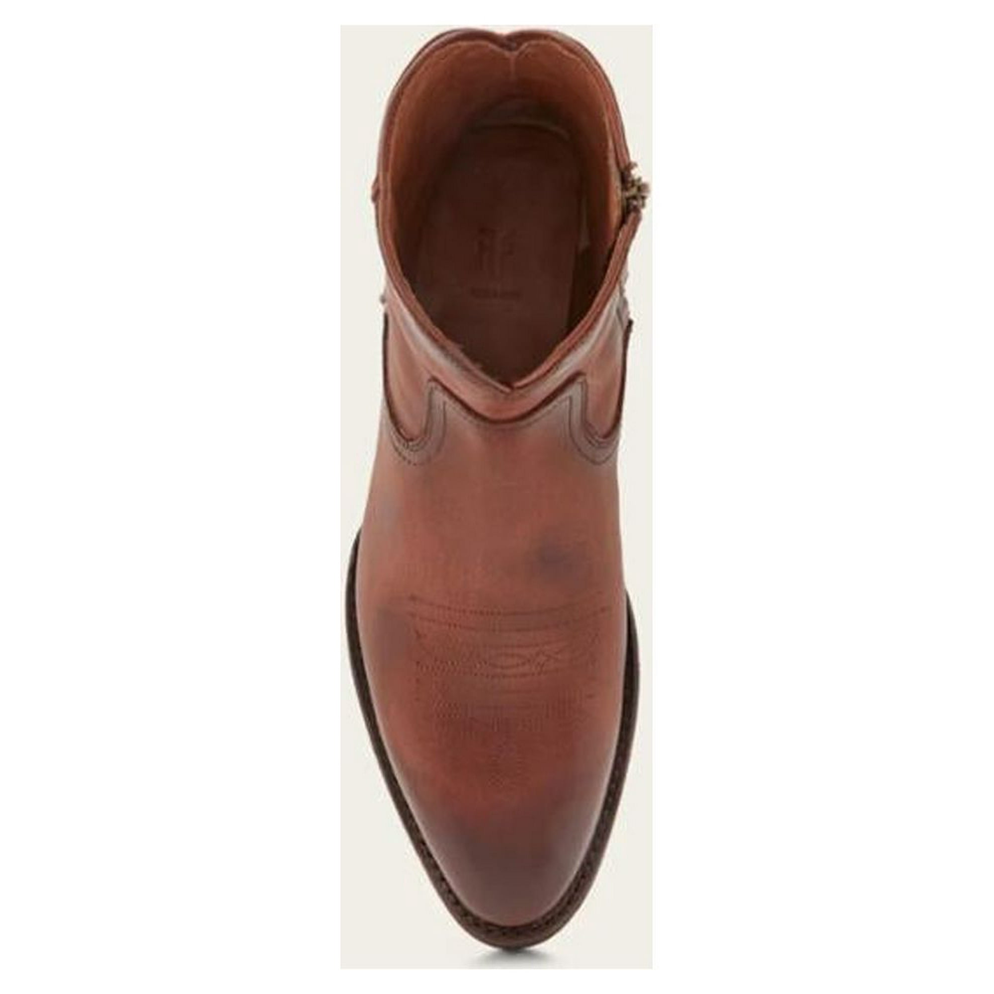 Frye austin inside zip cognac online
