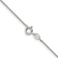 thumbnail image 2 of Auriga Fine Jewelry 925 Sterling Silver 0.9mm Box Chain Necklace 18inch for Women, 2 of 6