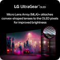 thumbnail image 3 of LG 45GS95QE Ultragear OLED Monitor curvo para juegos 45 pulgadas WQHD 800R 240 Hz 0,03 ms DisplayHDR True Black 400 AMD FreeSync Premium Pro NVIDIA G-Sync HDMI 2.1 DisplayPort Soporte inclinable/altur, 3 of 5