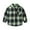 Light Green, variant on CAICJ98 Toddler Baby Boys Girls Jacket Plaid Flannel Shirt for Boys Long Sleeve Button Down Shacket Kids Boy Coat Fall Winter Top (Green,7-8 Years)