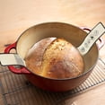 thumbnail image 3 of Silicone Baking Mat for Dutch Oven: 2 Pieces Reusable Bread Sling with Long Handle Silicone Baking Mats Baking Supplies, Non-stick Baking Mat with Silicone Brush and Spatula for Kitchen, Baking, 3 of 5
