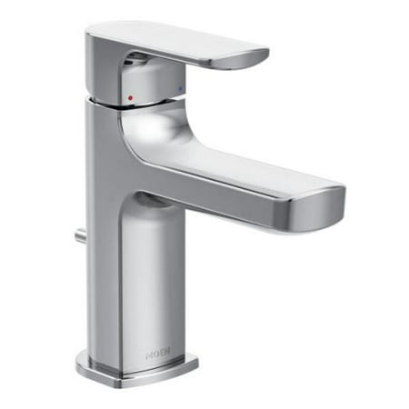Moen 6900 Rizon Single-Handle Low Arc Bathroom Faucet - Chrome