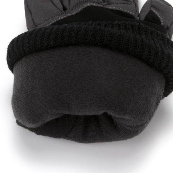 Povozer Kids Winter Gloves Snow Ski Warm Outdoor Windproof Gloves for Cold Weather(Red,One Size)