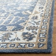 thumbnail image 3 of SAFAVIEH Stone Wash Pavel Floral Bordered Area Rug, Blue/Ivory, 4' x 6', 3 of 7