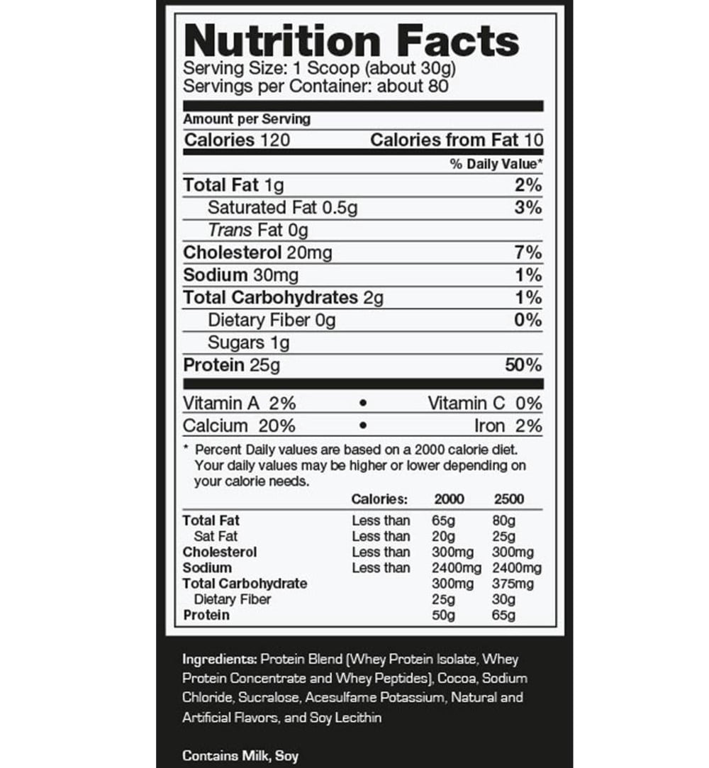 Ultimate Nutrition Prostar Whey Protein Powder -Vanilla, 2lb