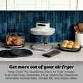 thumbnail image 5 of Ninja Crispi Pro Glass Air Fryer 6-Qt & 2.5-Qt, 6-in-1, Air Fry Bake Dehydrate, Dishwasher Safe, AS101LG Dove, 5 of 13