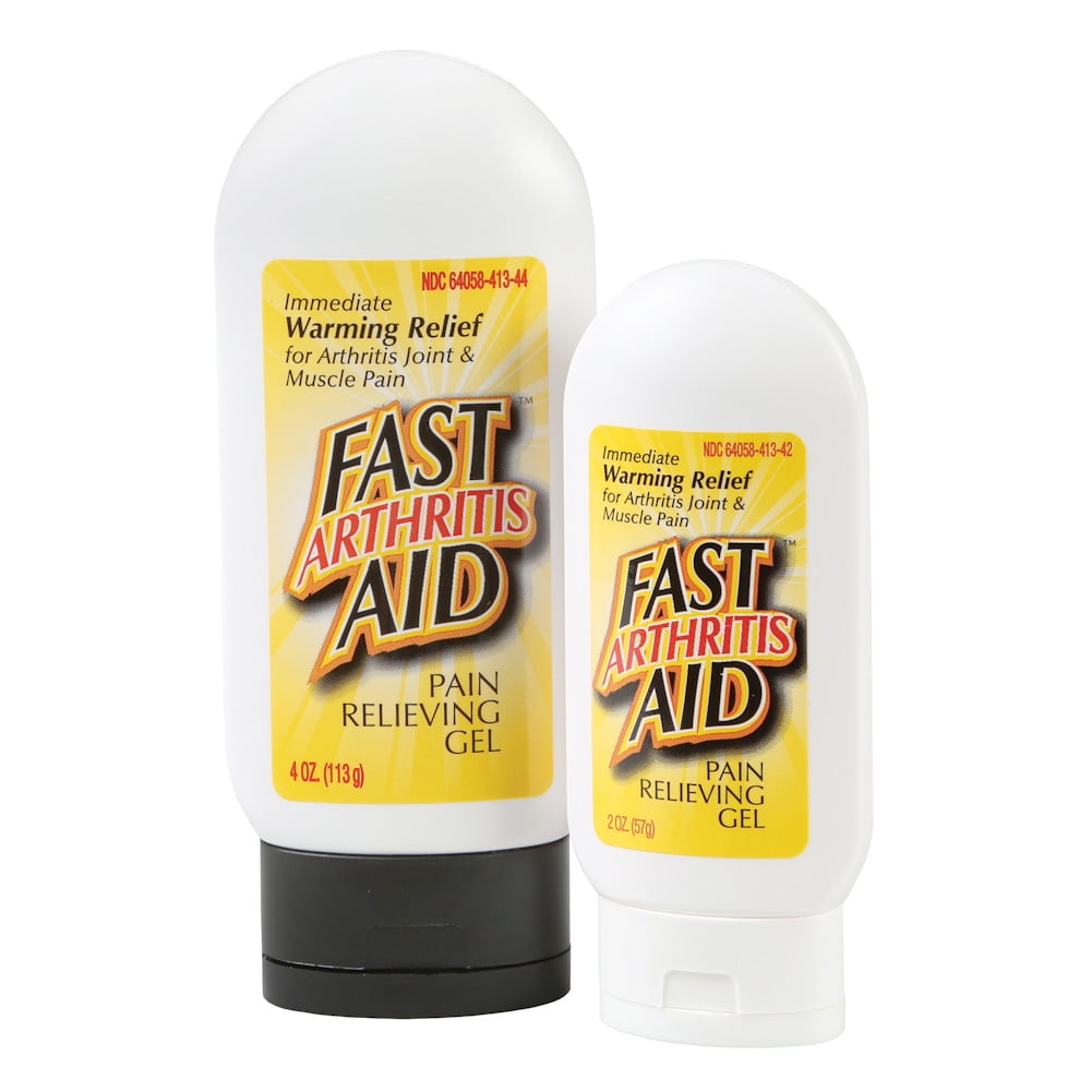 Fast Arthritis Aid Pain Relieving Warming Gel for Aching Joints and