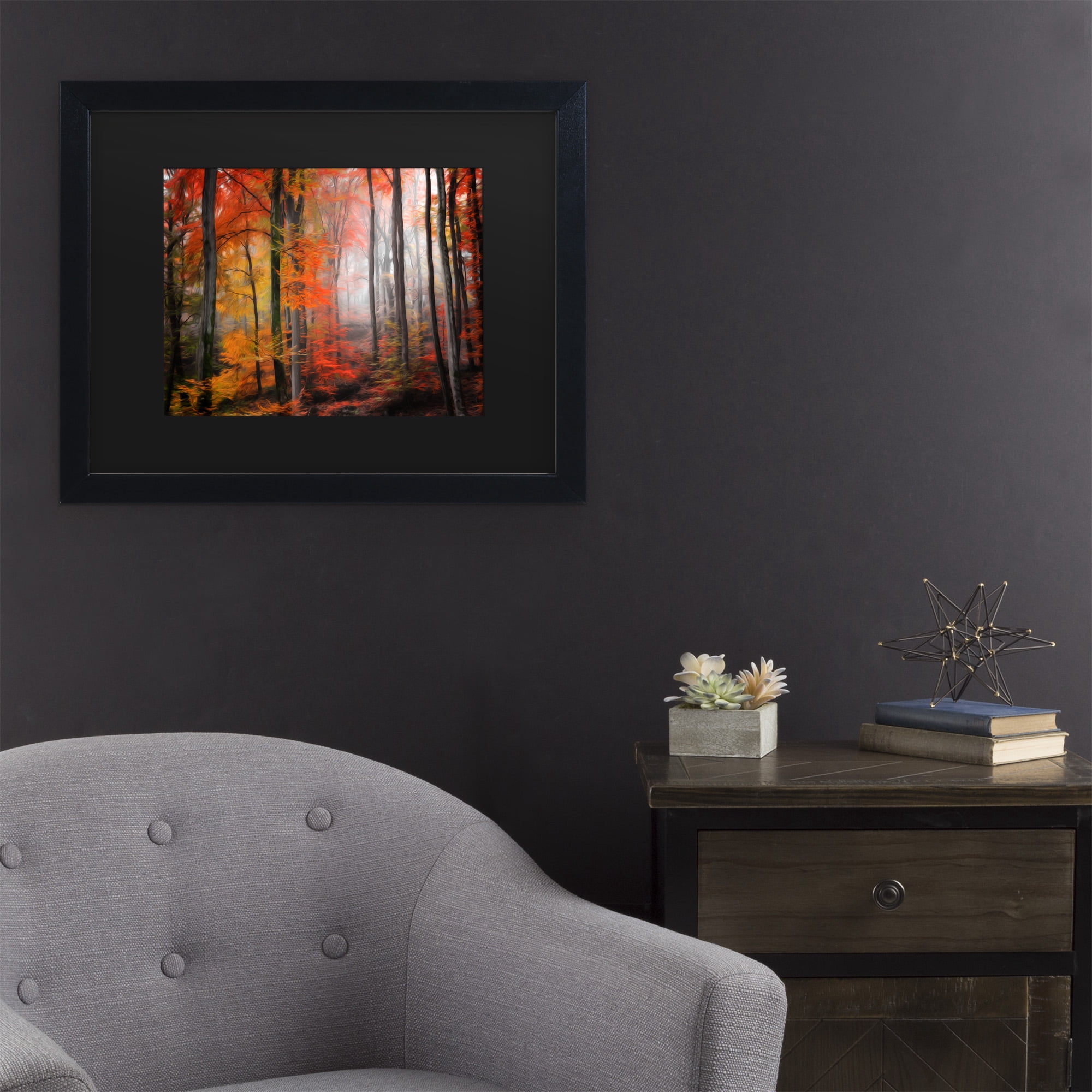 Trademark Fine Art 'Wildly Red' Canvas Art by Philippe Sainte-Laudy