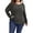 2# Gray, variant on SWQZVT Sweaters for Women Plus Size Long Sleeve Tunic Tops Fall Casual Crewneck Shirts Loose Oversize Blouses for Winter Clothes