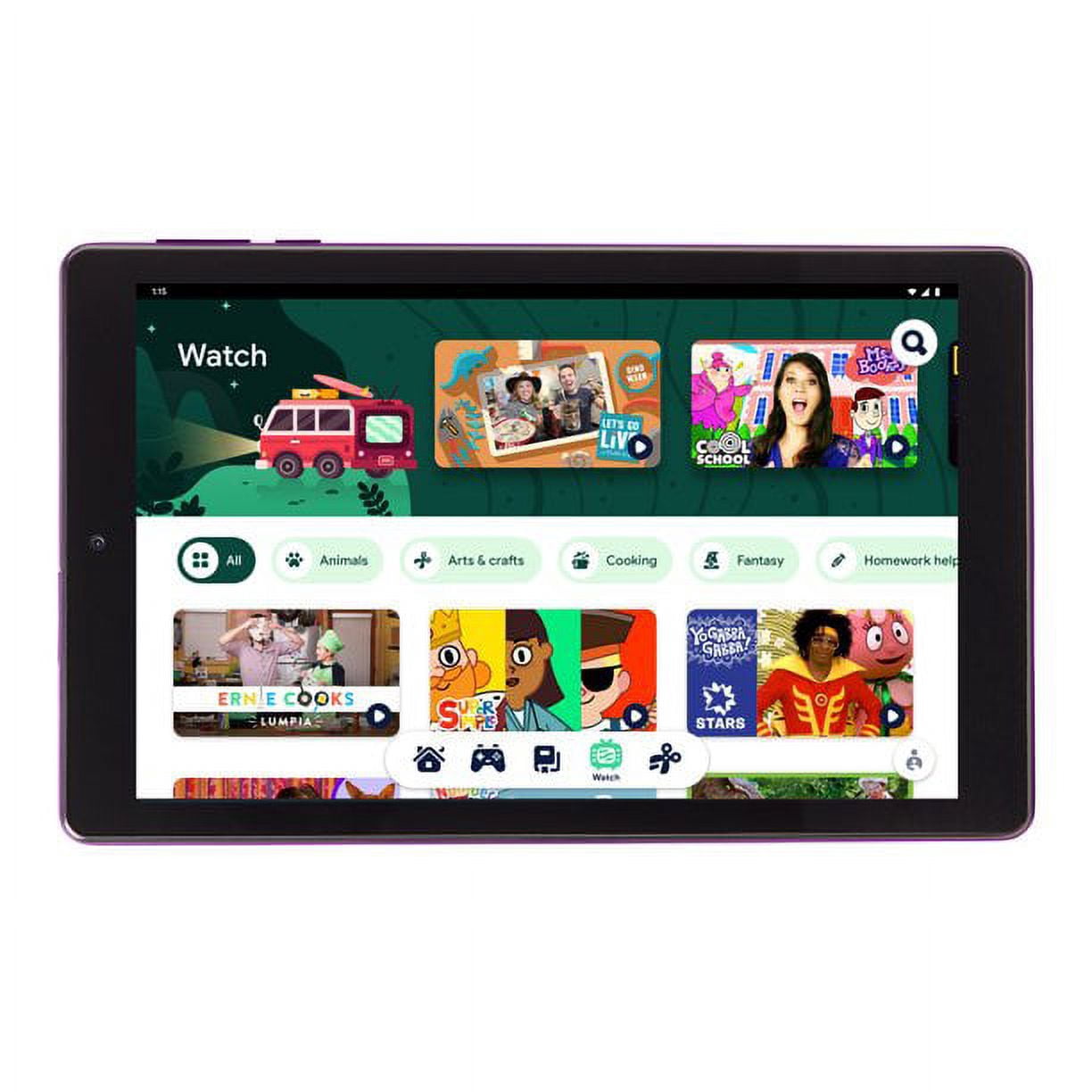 Restored Onn. TBPRP100071483 8" 32GB 2 GB RAM Android 11 Tablet, Mauve (Refurbished)