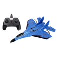 thumbnail image 2 of Avión de control remoto, planeador RC con avión de iluminación Avión de ala fija RC Avión RC Juguetes para principiantes , azul Baoblaze Avión RC, 2 of 8