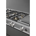 thumbnail image 5 of Bertazzoni Mast486grtbxt Master 48" Wide 6 Burner Gas Rangetop - Stainless Steel, 5 of 6