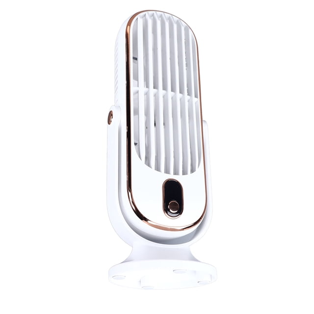 Ventilador de Torre de Escritorio, Silencioso, Ventilador de Enfriamiente Oscilante Con Motor USB sin Escobillas de 5 Velocidadas para el Hogar, Automóril, Oficina, Duración de