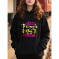 thumbnail image 2 of Inspirational Motivational Quote Hoodie for Men and Women, Unisex Pullover Hooded Sweatshirt, Comfortable Cotton Poly Blend, Inspirational Everyday Casual Outfi, 2 of 5