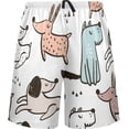 thumbnail image 2 of GZHJMY Dog Pajama Pants Short for Men, Lounge Pants Lightweight Men Pajama Bottoms with Drawstring Pockets, Christmas New Year Birthday Gifts, XX-Large, 2 of 7