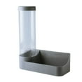 thumbnail image 1 of Reheyre Transparent Paper Cup Dispenser - Visible Design - Wall Mounted - Dustproof - Large Capacity - with Lid - Space-Saving - Burr-Free - Disposable Cup Dispenser - Storage Holder - Home Supplies, 1 of 8