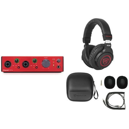 Focusrite Clarett+ 2Pre USB-C Audio Recording Interface + Studio Headphones price history on PriceWatchPro