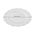thumbnail image 2 of 100 Pieces Plastic Charger Plates Set, Round Shape Charger Plates, Silver Color Charger Plate used for weddings, banquets, restaurants, hotels, daily life, traveling, camping, picnic, 2 of 22
