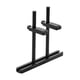 thumbnail image 3 of Soporte de soporte Soporte de ventiladores en la parte inferior Montaje del ventilador Aluminio Ajustable negro 12cm, 3 of 9