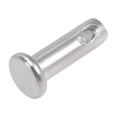 thumbnail image 3 of Unique Bargains Single Hole Clevis Pins - 4mm x 12mm Flat Head 304 Stainless Steel Link Hinge Pin 4 Pcs, 3 of 4