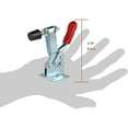 thumbnail image 4 of Dww-gh-201-b - Lot de 4 Sauterelles Serrage Vertical avec Base Horizontale - Capacité 90 Kg, 4 of 5