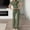 Green, variant on Women's Casual Suit Short Sleeved Top And Pants Home Wear Sports Pants Suit Jumpsuit for Women Elegant Snowmobile Suit for Women Womens Outfits Dressy Casual Womens Business Attire Suits Ladies