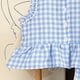 thumbnail image 5 of Top de Encaje de Manga Corta con Pantalones Acampanados, Lindo Conjunto de Dos Piezas para el Conjunto de Pantalones Cortos de Bebé, Poliéster Suave para el Sueño Y el Ocio Diario, 5 of 9
