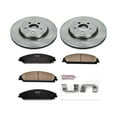 thumbnail image 3 of Power Stop Front Stock Replacement Brake Pad and Rotor Kit KOE2560, 3 of 8