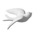 thumbnail image 2 of Hadanceo Birds Murals Realistic Ornamental Ceramic Wall Hanging Decorations for Living Room, 2 of 8