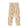 thumbnail image 4 of Balery Gnomes Autumn Harvest print Men's Pajama Pants,Ultra Lightweight Pjs,Lounge Pant-Medium, 4 of 9