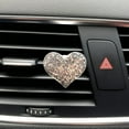 thumbnail image 1 of WREESH Creative Car Perfume Aromatherapy, Love-Shape Car Conditioning Vent Perfume Clip, Diffuser Decor Air Conditioning Perfume Clip Flavoring For Cars Clearance, 1 of 2