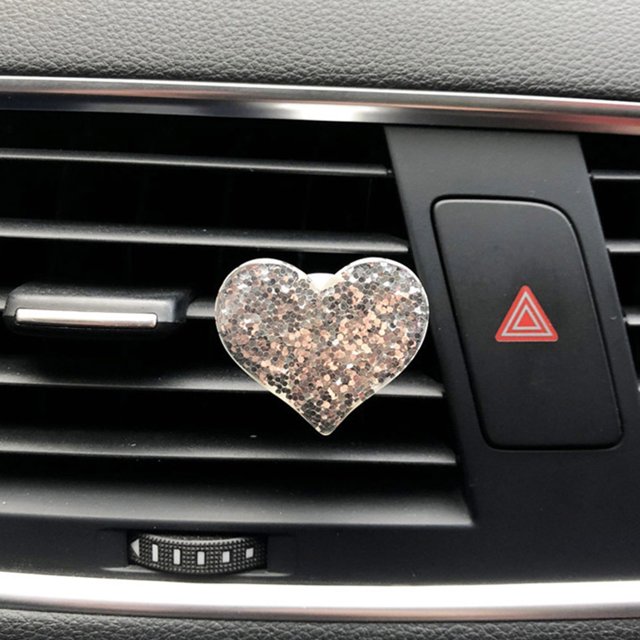 Dvkptbk Vent Clip Car Perfume Aromatherapy,-Shape Car Conditioning Vent Perfume Clip, Diffuser Decor Conditioning Perfume Clip Flavoring for Cars Home Decor