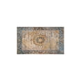 thumbnail image 2 of Kitchen Rugs and Mats Non Skid Washable Boho Blue Retro Design Rug Kitchen Mat and Rug Set,Floor Cushion Waterproof Rug,Rubber Backed Area Rugs for Kitchen Laundry, 2 of 7