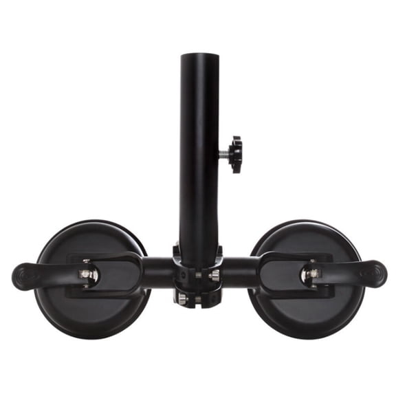 Car Double Suction Cup Mount Flag Pole Holder Bracket Adjustable Heavy Duty