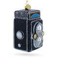 thumbnail image 3 of Vintage-Inspired Camera Glass Christmas Ornament, 3 of 4