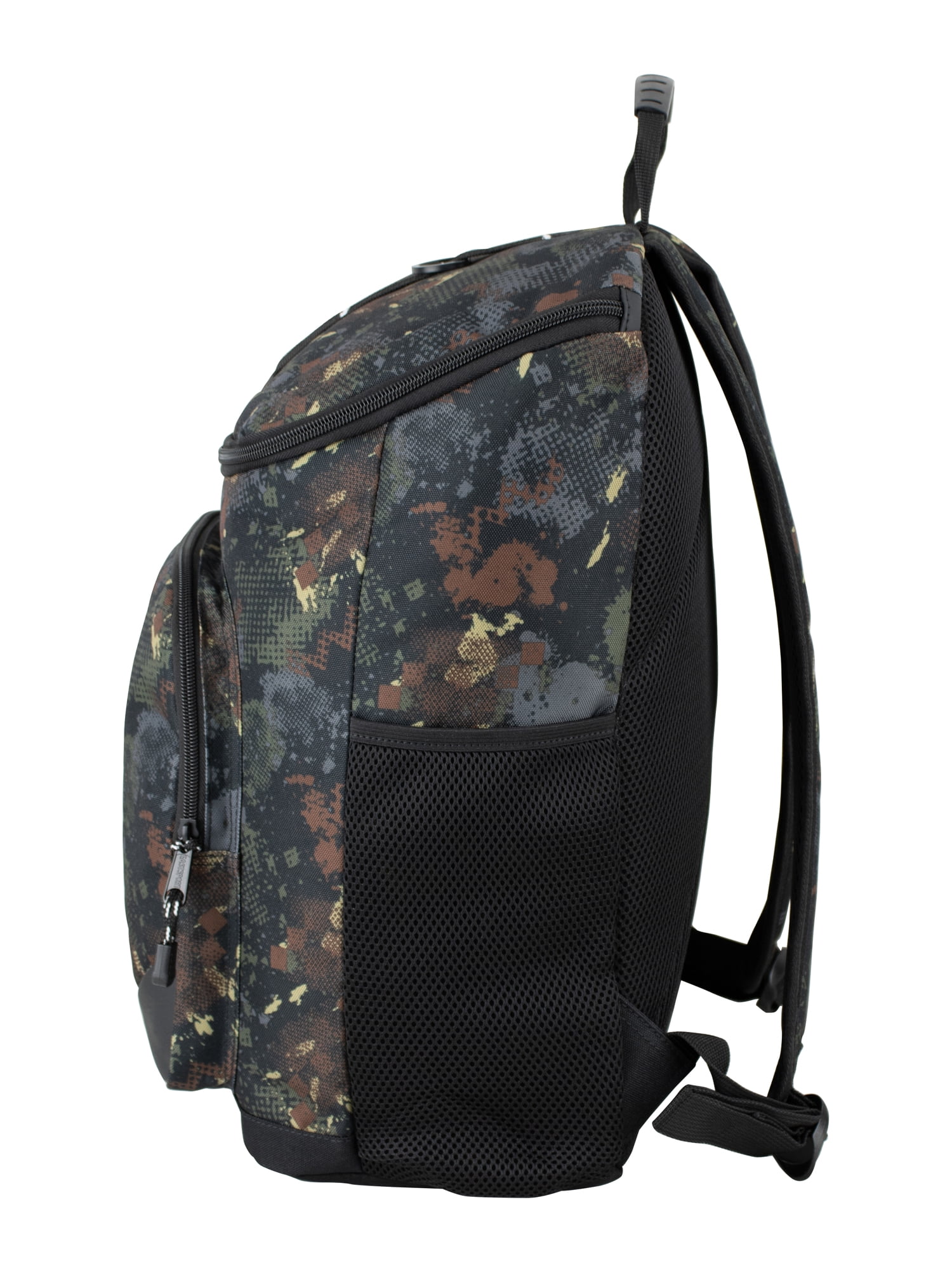 Eastsport Unisex 17.5" Fortress Top Loader Backpack, Camo Edge