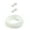 White-110cm, variant on Crystal Accent Locks Elastic Not Tie Shoe Laces Fastening Systems Shoe Strings For Casual Sneakers Sports Shoe Adult Kid