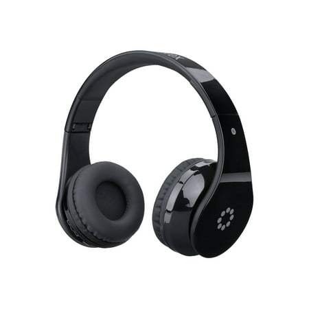 UPC 811922020553 product image for Memorex Touch Control MHBT0245BK - Headphones with mic - full size - Bluetooth - | upcitemdb.com