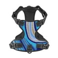 thumbnail image 4 of XMXY No Pull Dog Harness, Elegant Luxury Blue Gradient Adjustable Reflective Pet Harness with Oxford Vest, X-Large Size, 4 of 8